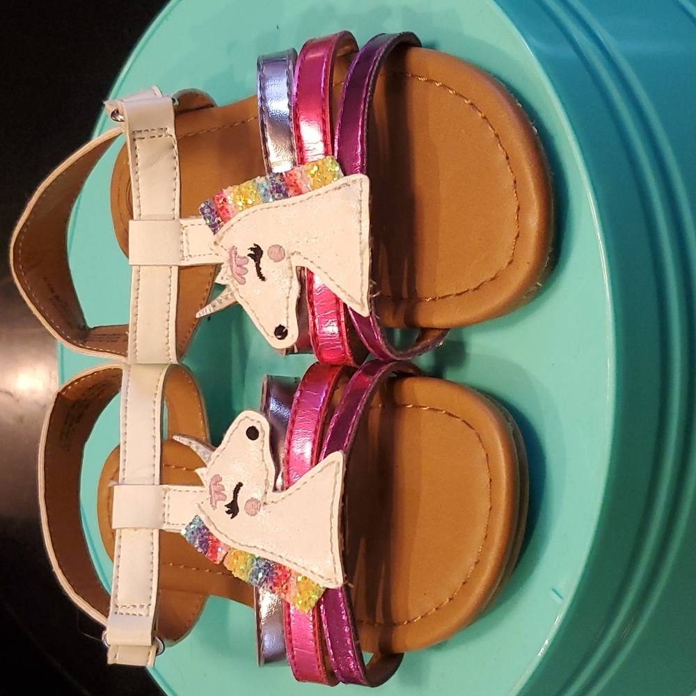 Unicorn Rainbow sandals